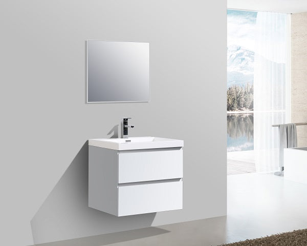 Alice Vanity with acrylic top (24-64inch, single and double)