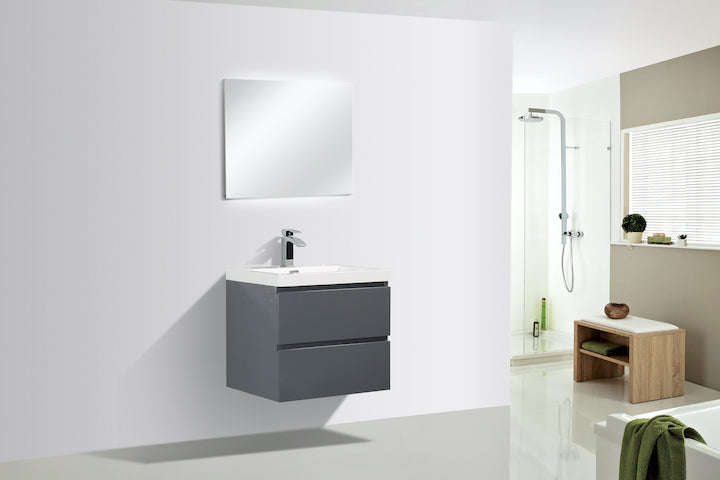 Alice Vanity with acrylic top (24-64inch, single and double)