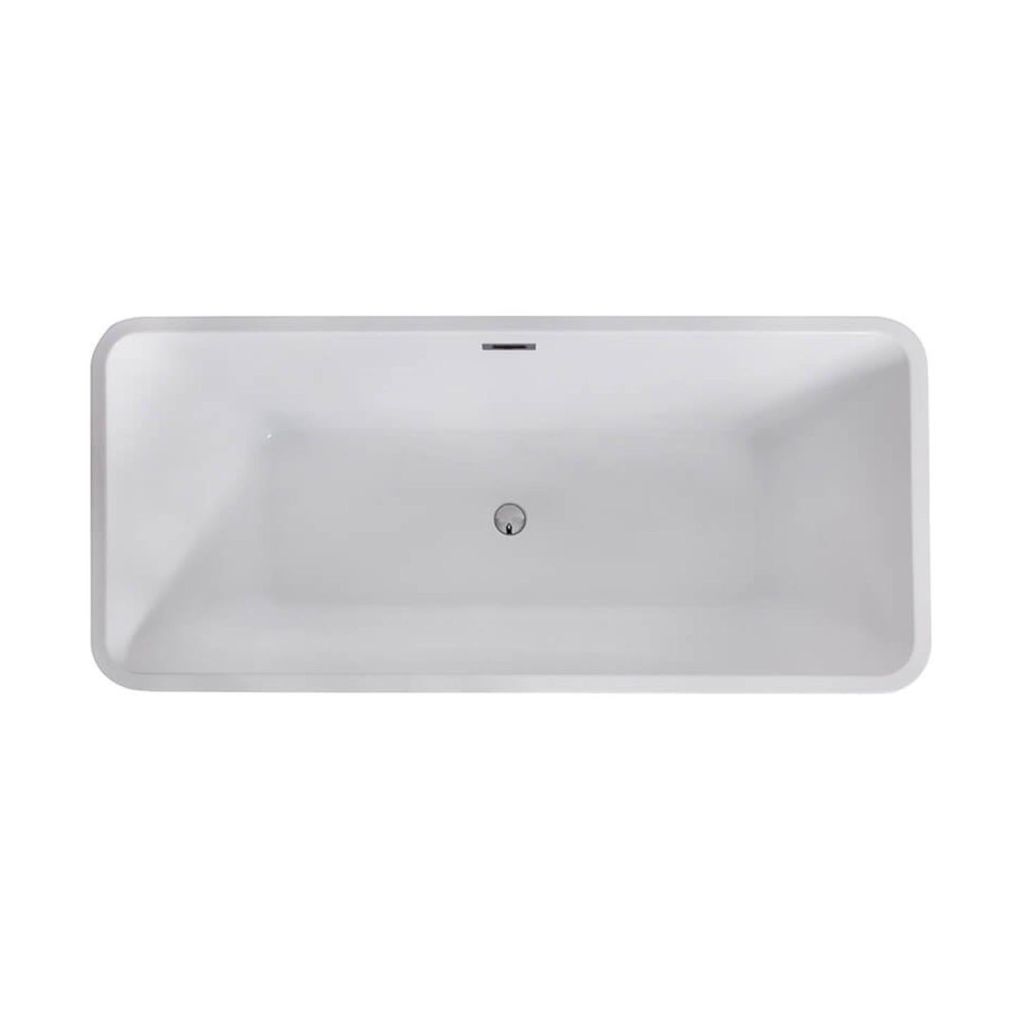 Rectangular Freestanding Tub in Acrylic (60in, 67in)