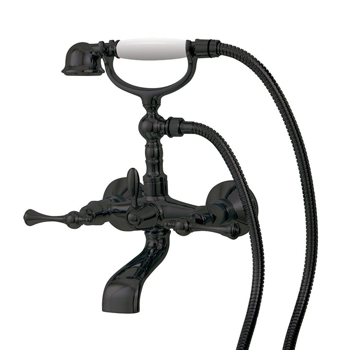 REGENCY - Wallmount cradle tub filler with handshower