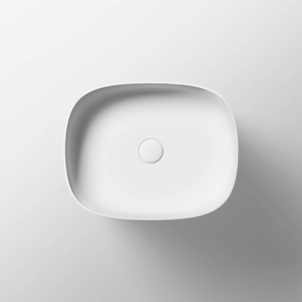 Ïo Free-standing Rectangular Basin