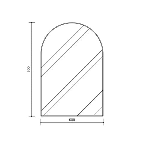 Lauretta Framed Mirror - LECCE 24x36