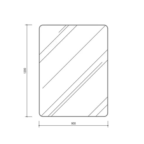 Lauretta Framed Rectangular Mirror - MODENA 36x48