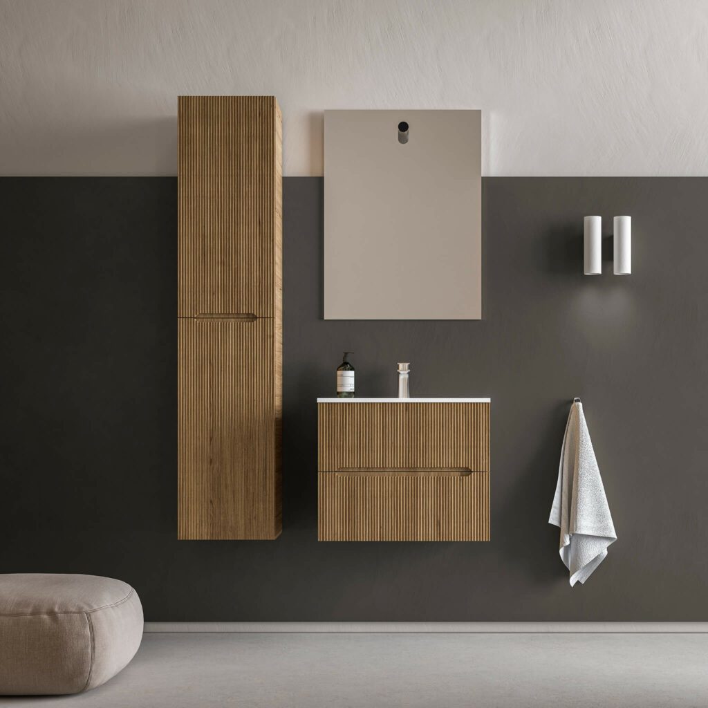 Meuble-lavabo mural Runway