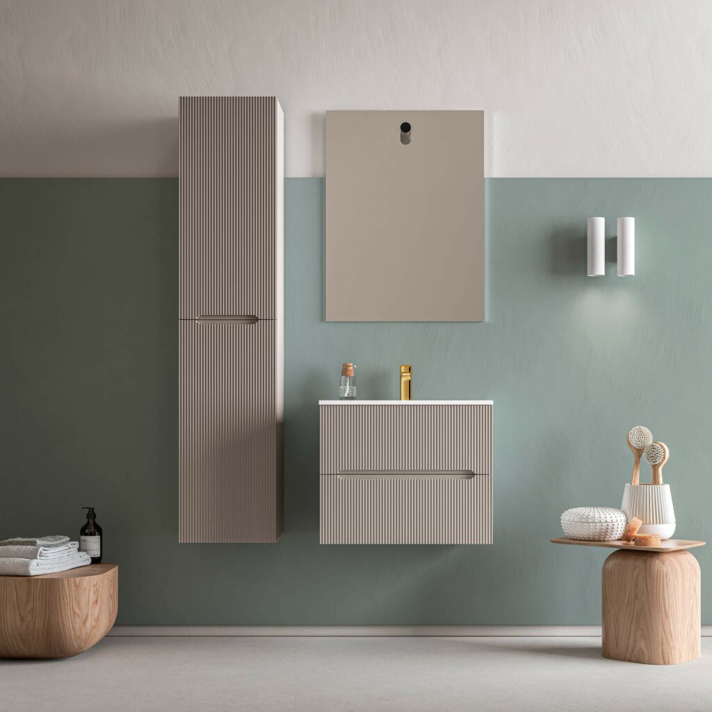 Meuble-lavabo mural Runway