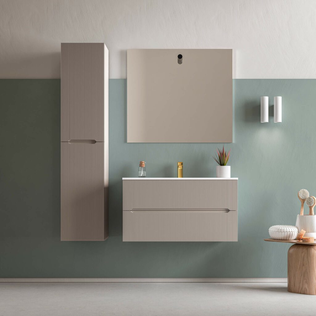 Meuble-lavabo mural Runway
