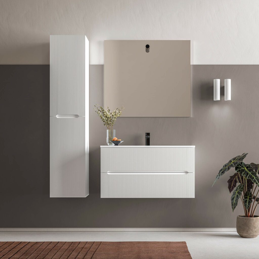 Meuble-lavabo mural Runway