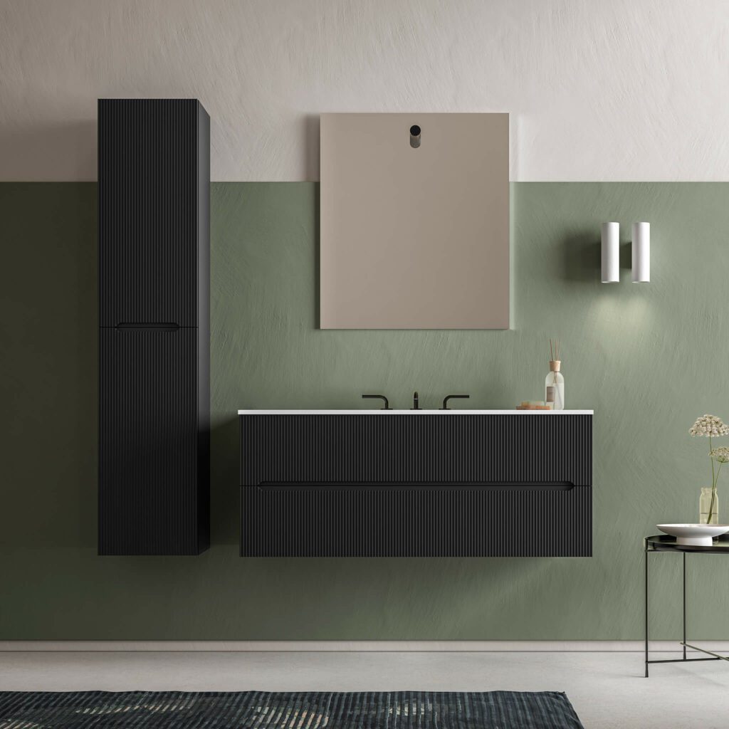 Meuble-lavabo mural Runway
