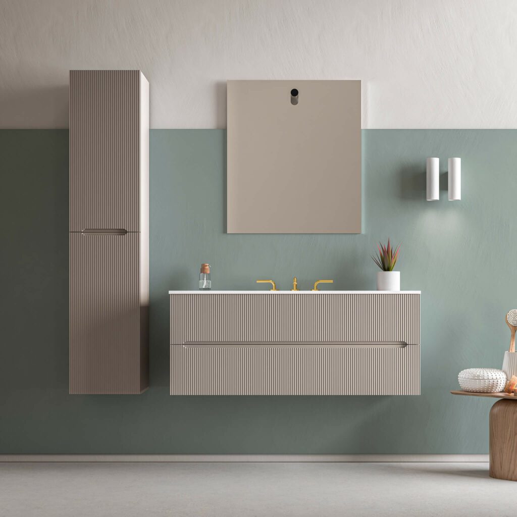 Meuble-lavabo mural Runway