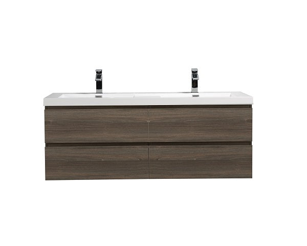 Alice Vanity with acrylic top (24-64inch, single and double)