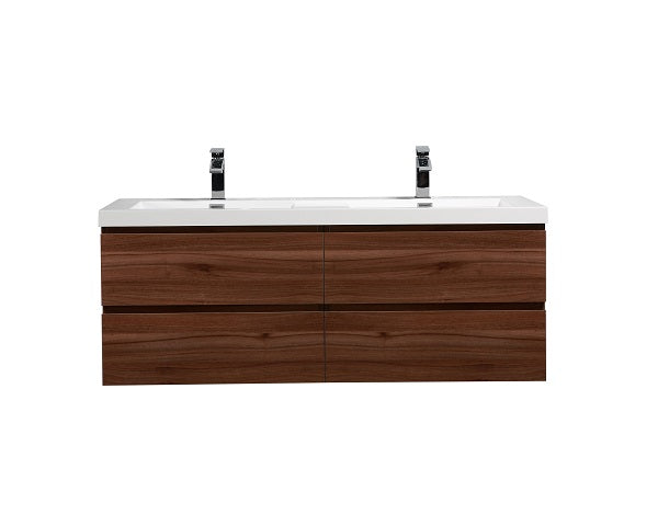 Alice Vanity with acrylic top (24-64inch, single and double)