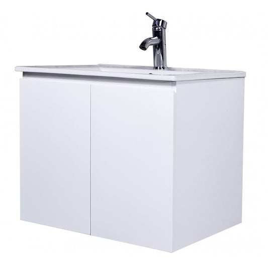 Florence2 24“ White, floating vanity