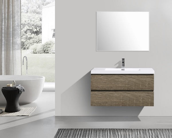 Alice Vanity with acrylic top (24-64inch, single and double)