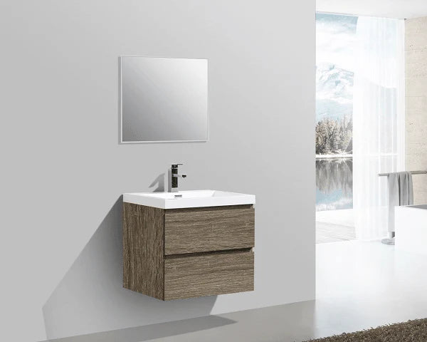 Alice Vanity with acrylic top (24-64inch, single and double)