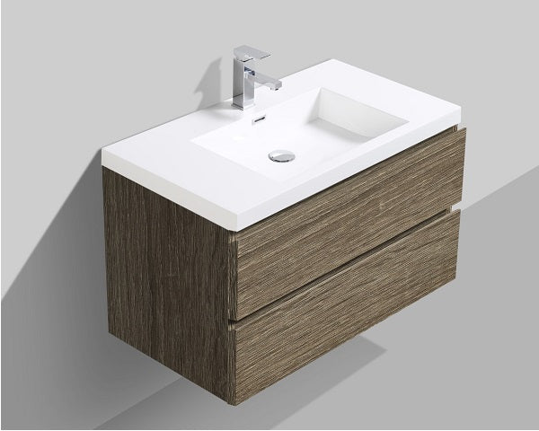 Alice Vanity with acrylic top (24-64inch, single and double)