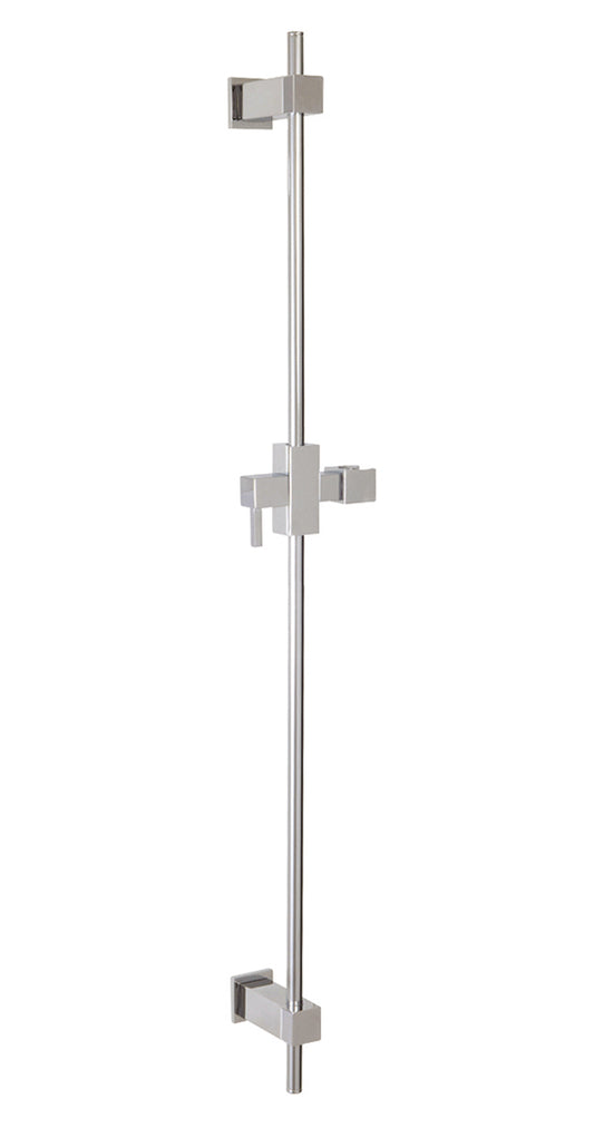 AQUABRASS - SHOWER RAIL ONLY WITH SLIDER