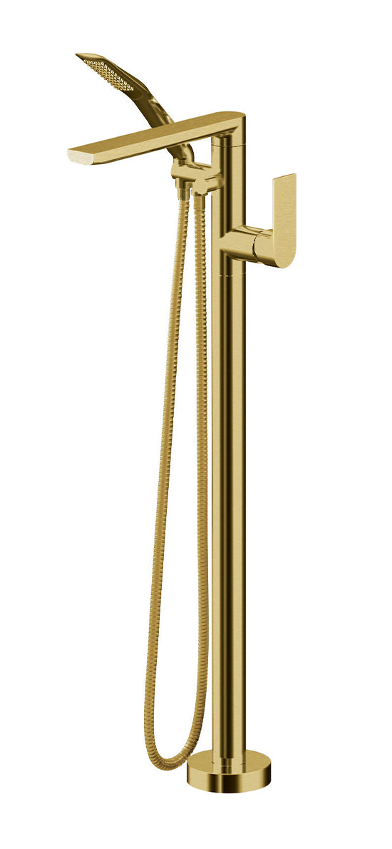 TOWN OF MOUNT ROYAL - Floormount tub filler with handshower