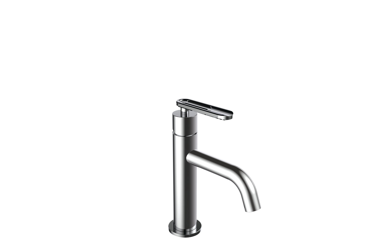 Single-hole lavatory faucet - handle and lever - Plomberie Royalmount