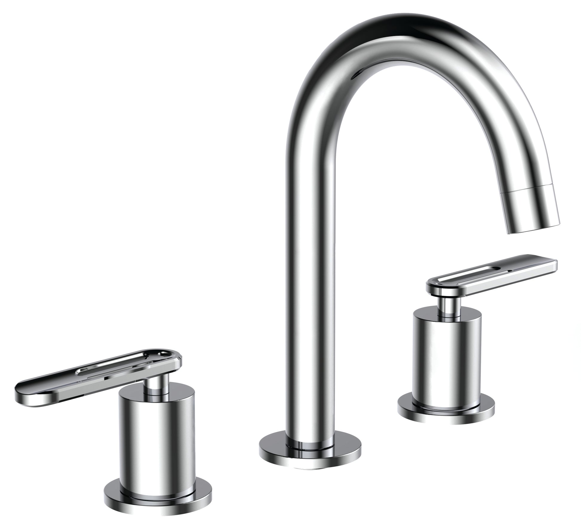 Widespread lavatory faucet Press pop-up drain included - Plomberie Royalmount