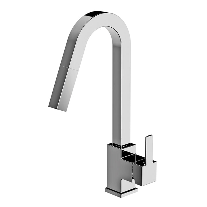 TIRAMISU - Tiramisu pull-down dual stream mode kitchen faucet