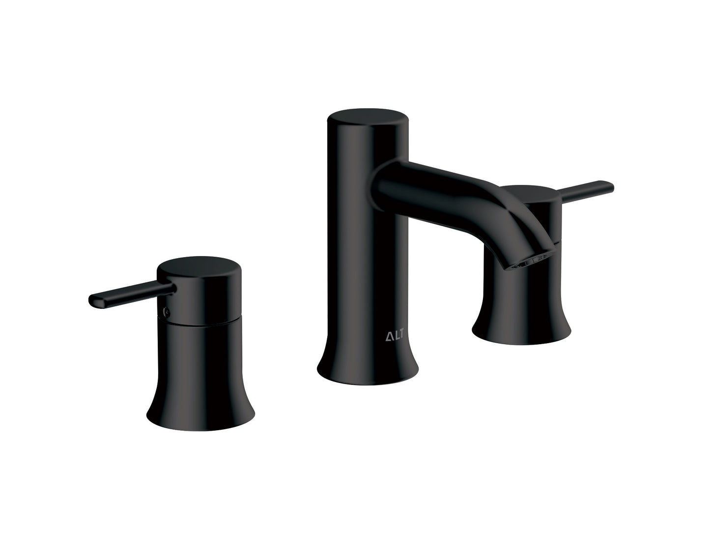 Widespread lavatory faucet Press pop-up drain included - Plomberie Royalmount