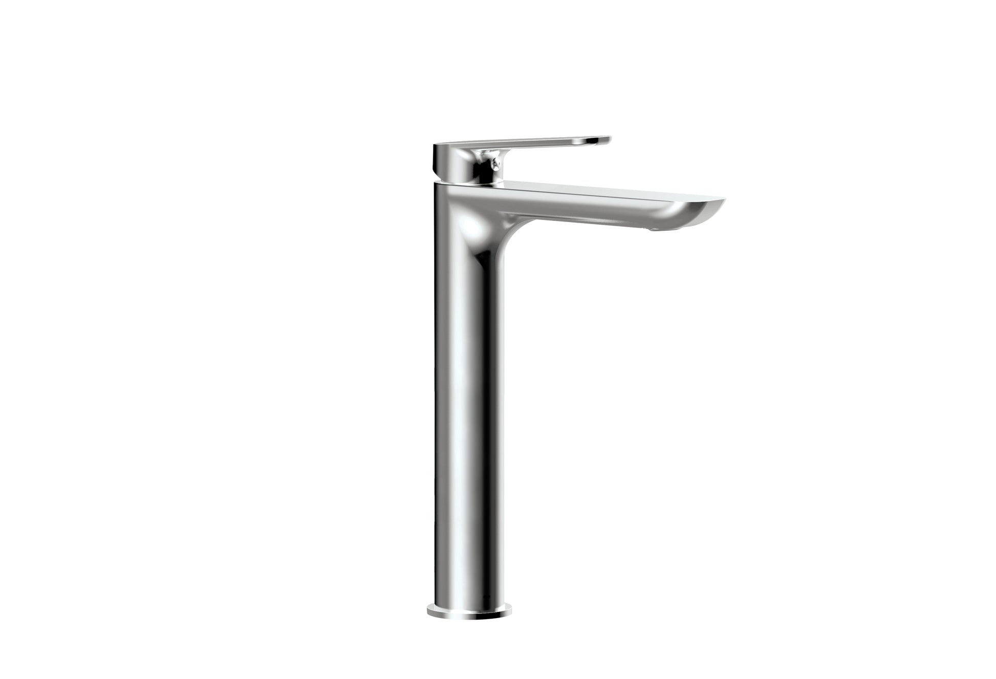 Tall single-hole lavatory faucet Press pop-up drain included - Plomberie Royalmount