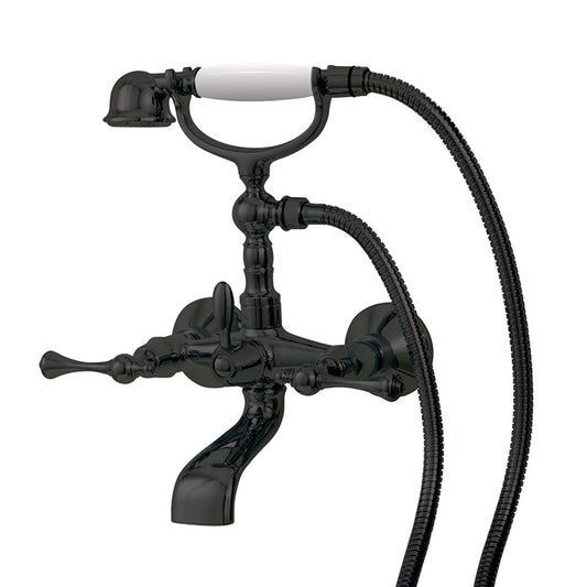 REGENCY - Wallmount cradle tub filler with handshower