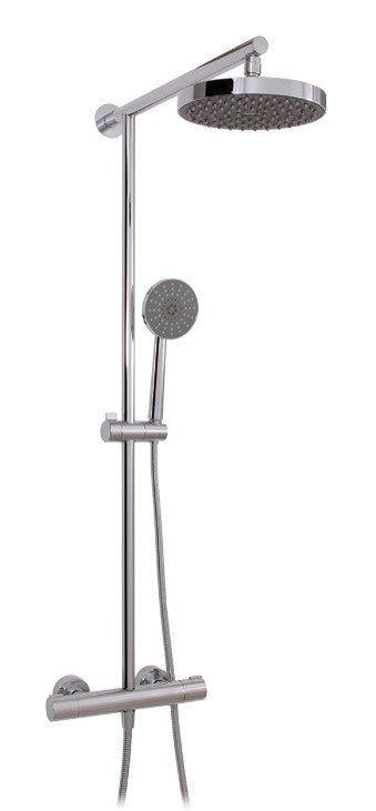 AQUABRASS Ezee 1/2" thermostatic shower column